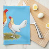 Oude Engelstalige gamenbank: Red Pyle Theedoek (Quarter Fold)