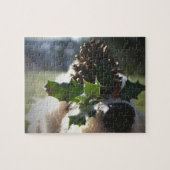 Oude Engelstalige Sheepdog Balancing Holly Legpuzzel (Horizontaal)