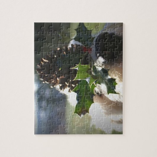 Oude Engelstalige Sheepdog Balancing Holly Legpuzzel (Verticaal)