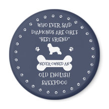 Oude Engelstalige Sheepdog Best Friend