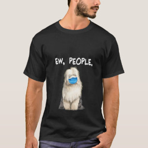 Oude Engelstalige Sheepdog Jonge mensen die verdie T-shirt