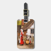 OUDE ENGLAND BAGAGELABEL (Voorkant verticaal)