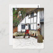 OUDE ENGLAND BRIEFKAART (Voorkant / Achterkant)