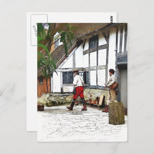 OUDE ENGLAND BRIEFKAART (Voorkant / Achterkant)