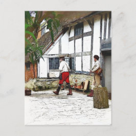 OUDE ENGLAND BRIEFKAART