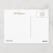 OUDE ENGLAND BRIEFKAART (Achterkant)