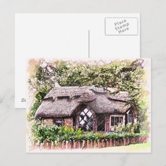 OUDE ENGLAND BRIEFKAART (Voorkant / Achterkant)