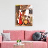 OUDE ENGLAND CANVAS AFDRUK (Insitu (Woonkamer))