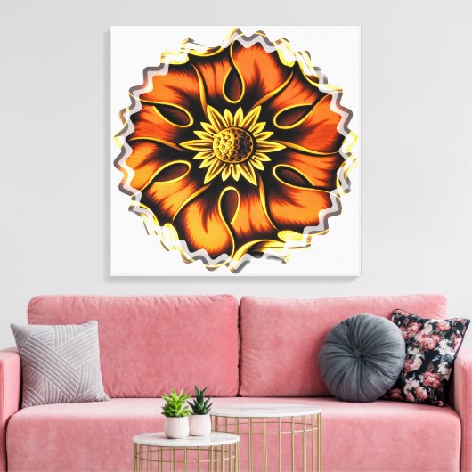 OUDE ENGLAND CANVAS AFDRUK (Insitu (Woonkamer))