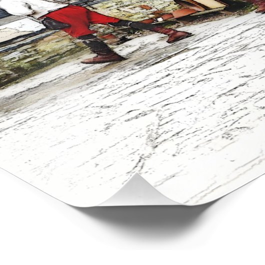 OUDE ENGLAND FOTO AFDRUK (Hoek)