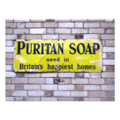 OUDE ENGLAND FOTO AFDRUK (Voorkant)