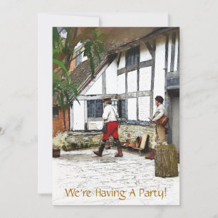 OUDE ENGLAND-INVITATIE