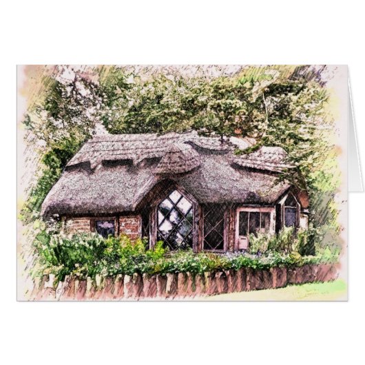 OUDE ENGLAND-kaart (Voorkant Horizontaal)