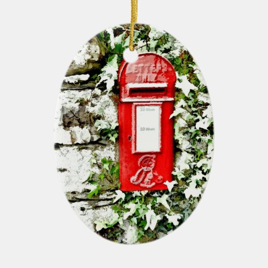 OUDE ENGLAND KERAMISCH ORNAMENT (Voorkant)