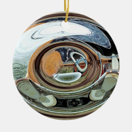 OUDE ENGLAND KERAMISCH ORNAMENT (Voorkant)