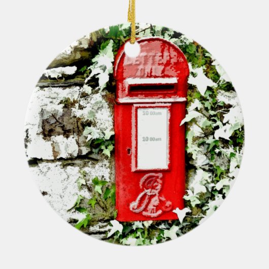 OUDE ENGLAND KERAMISCH ORNAMENT (Achterkant)