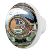 OUDE ENGLAND KERAMISCHE KNOP (Rechts)