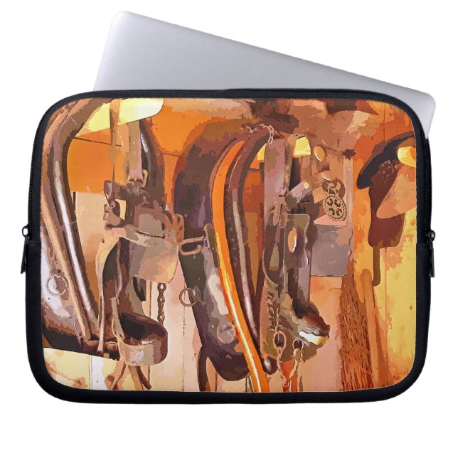 OUDE ENGLAND LAPTOP SLEEVE (Voorkant)