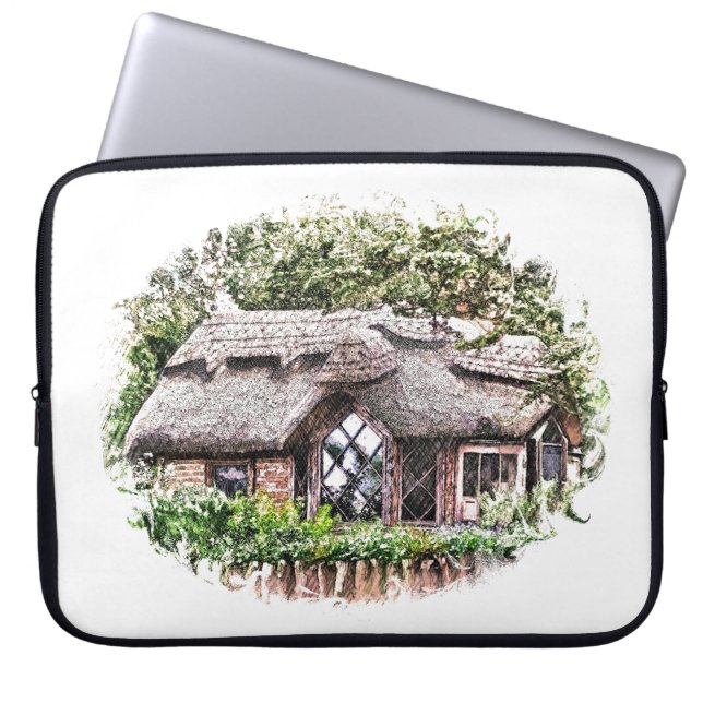OUDE ENGLAND LAPTOP SLEEVE (Voorkant)