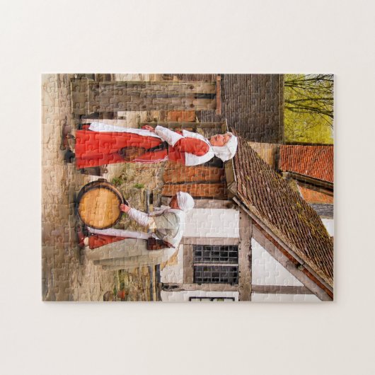 OUDE ENGLAND LEGPUZZEL (Horizontaal)