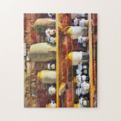 OUDE ENGLAND LEGPUZZEL (Verticaal)