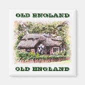 OUDE ENGLAND MAGNEET (Voorkant)