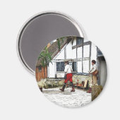 OUDE ENGLAND MAGNEET (Voorkant / Achterkant)