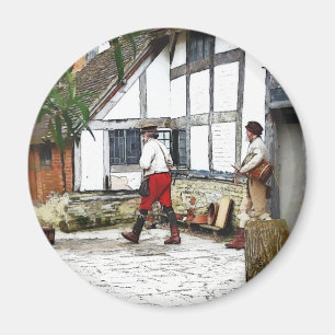 OUDE ENGLAND MAGNEET