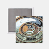 OUDE ENGLAND MAGNEET (Voorkant / Achterkant)