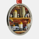 OUDE ENGLAND METALEN ORNAMENT (Rechts)