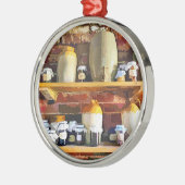 OUDE ENGLAND METALEN ORNAMENT (Links)