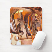 OUDE ENGLAND MUISMAT (Met muis)