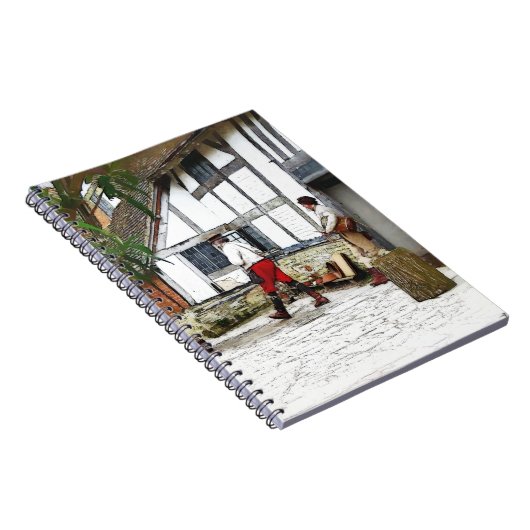 OUDE ENGLAND NOTITIEBOEK (Rechterzijde)