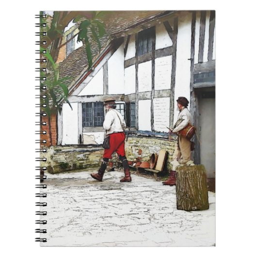OUDE ENGLAND NOTITIEBOEK (Voorkant)