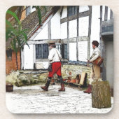 OUDE ENGLAND ONDERZETTER (Voorkant)