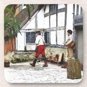 OUDE ENGLAND ONDERZETTER