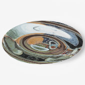 OUDE ENGLAND PAPIEREN BORDJE (Gekanteld)