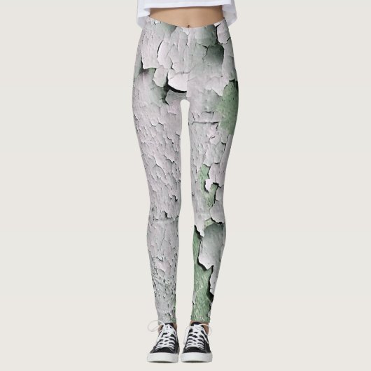 OUDE ENGLAND PEELPAINT LEGGINGS (Voorkant)