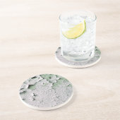 OUDE ENGLAND PEELPAINT ZANDSTEEN ONDERZETTER (Zijkant)