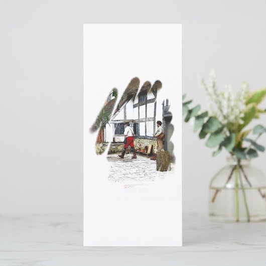 OUDE ENGLAND RACK KAARTEN (Staand voorkant)