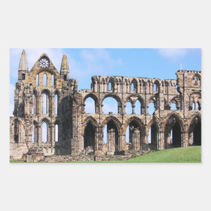 OUDE ENGLAND RECHTHOEKIGE STICKER