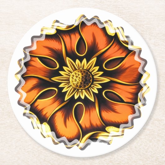 OUDE ENGLAND RONDE KARTONNEN ONDERZETTER (Voorkant)