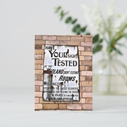 OUDE ENGLAND  SIGN BRIEFKAART (Staand voorkant)