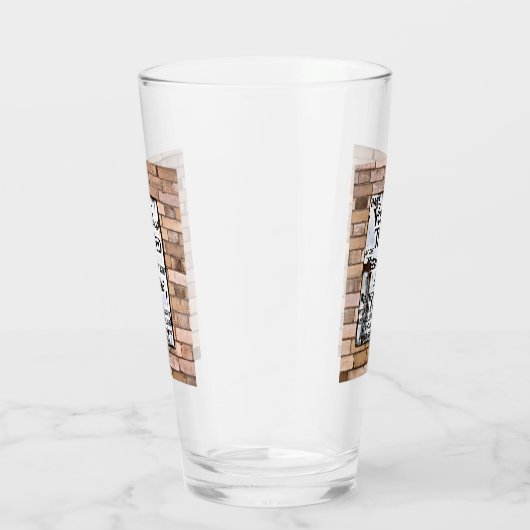 OUDE ENGLAND  SIGN GLAS (Rechts)