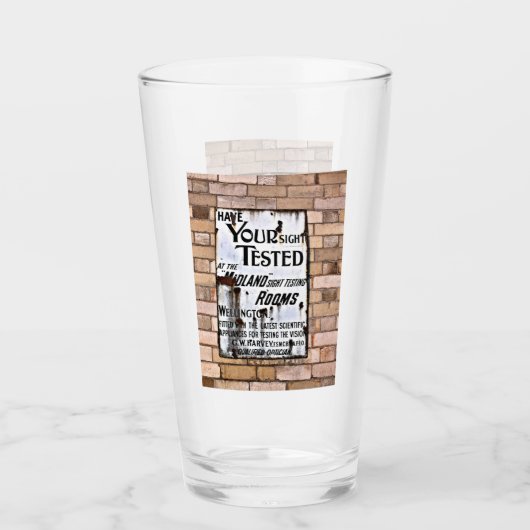 OUDE ENGLAND  SIGN GLAS (Voorkant)