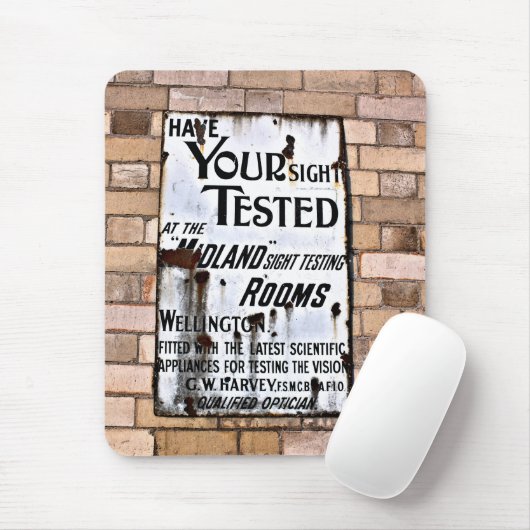 OUDE ENGLAND SIGN MUISMAT (Met muis)