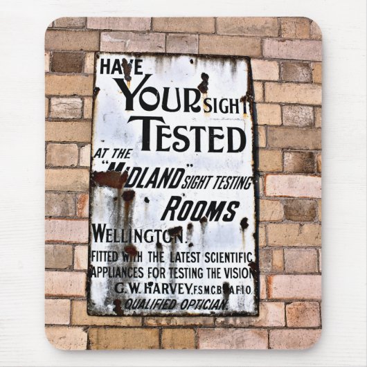 OUDE ENGLAND  SIGN MUISMAT (Voorkant)