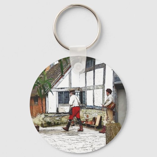 OUDE ENGLAND SLEUTELHANGER (Voorkant)