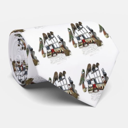 OUDE ENGLAND STROPDAS (Opgerold)