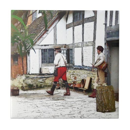 OUDE ENGLAND TEGELTJE (Voorkant)